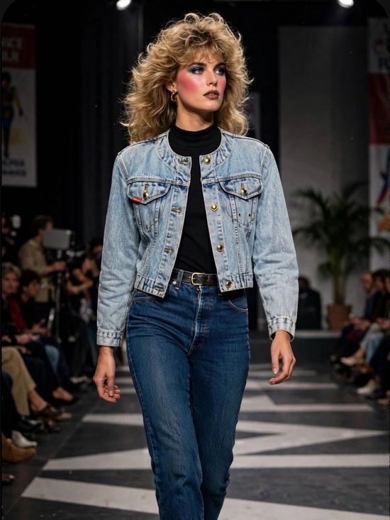 Jordache Gold Jackets & Blazers - JORDACHE Jean Jacket Size M, with gold accents acid wash